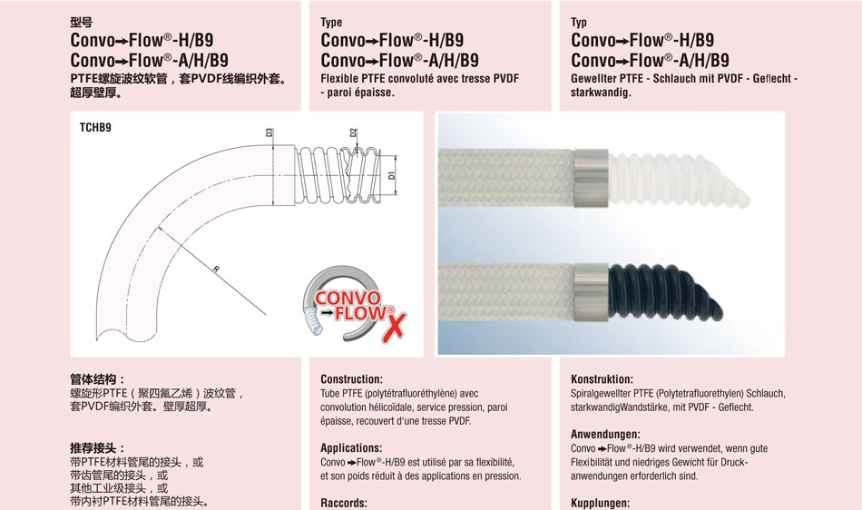 Convo Flow ；Convo Flow-H/B9 ；Convo Flow-A/H/B9